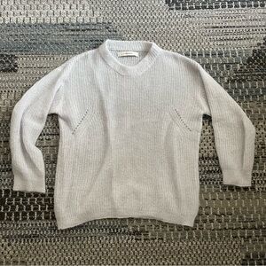 Womens Humanoid Mohair Sweater in Light Lavender, One Size Fits All (Most)